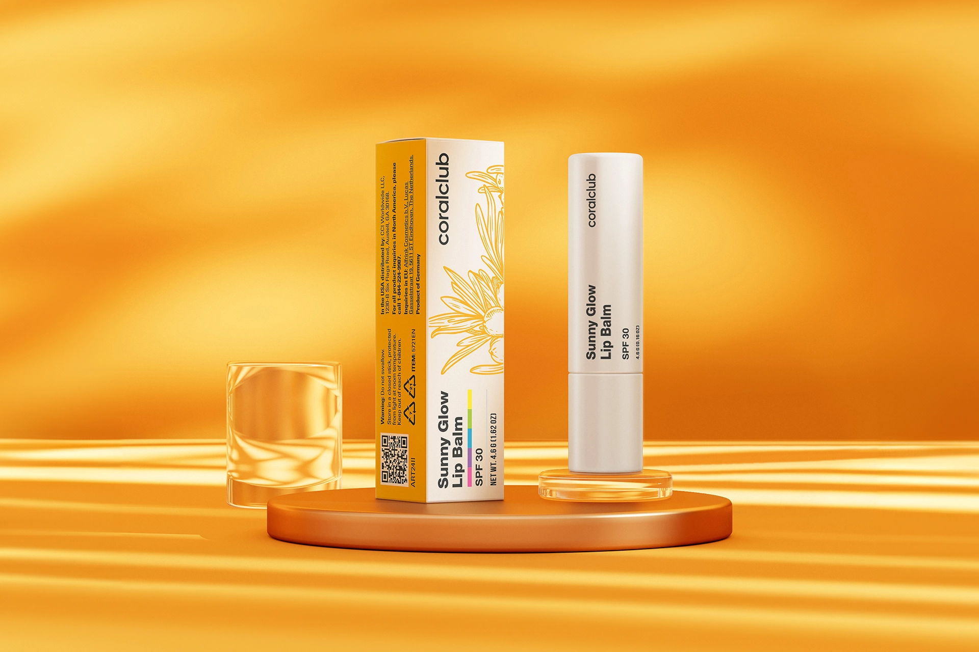 Balzám na rty Sunny Glow